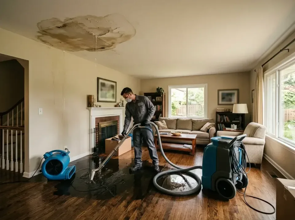 attic-pipe-burst-ceiling-drip-008 — frequently asked questions, Water Damage Restoration & Carpet Care in La Grange Park, IL